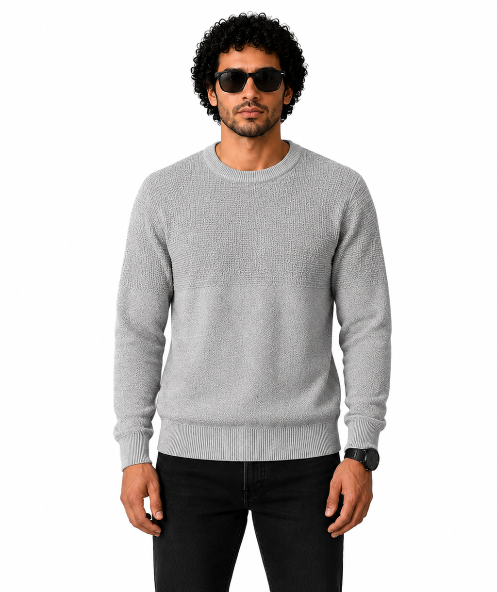 Grey Color Sweater