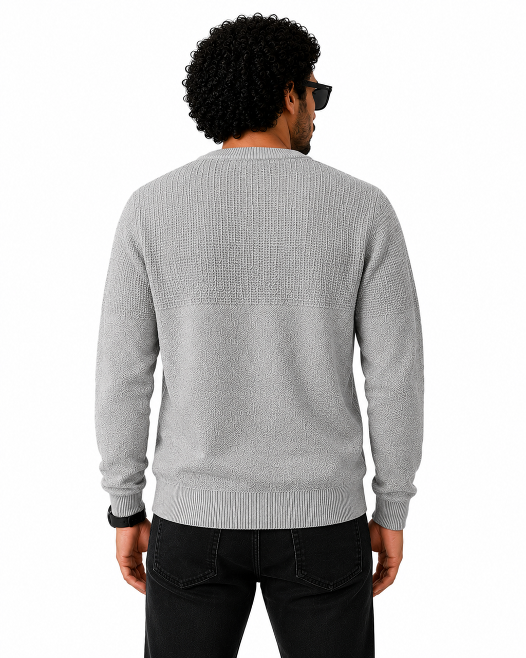 Grey Color Sweater
