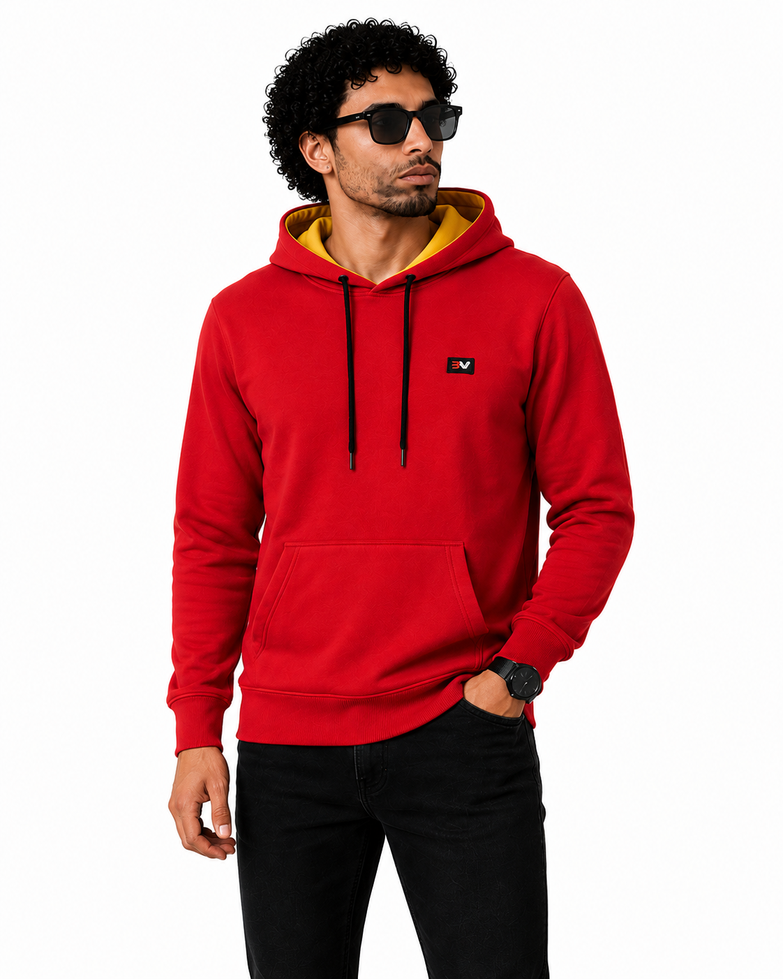 3V Red Hoodie