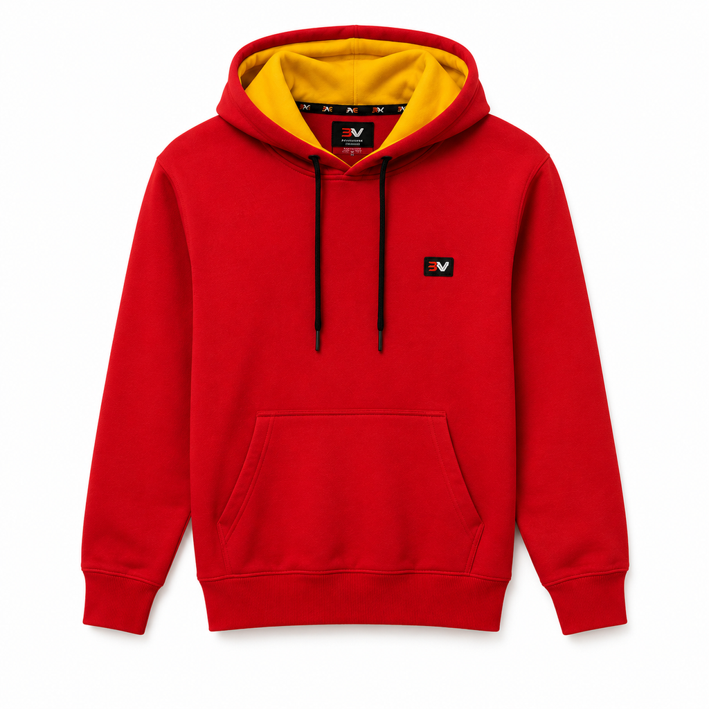 3V Red Hoodie