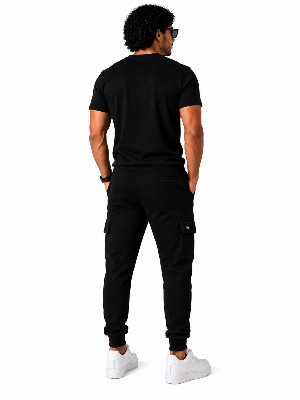3V Black Pant