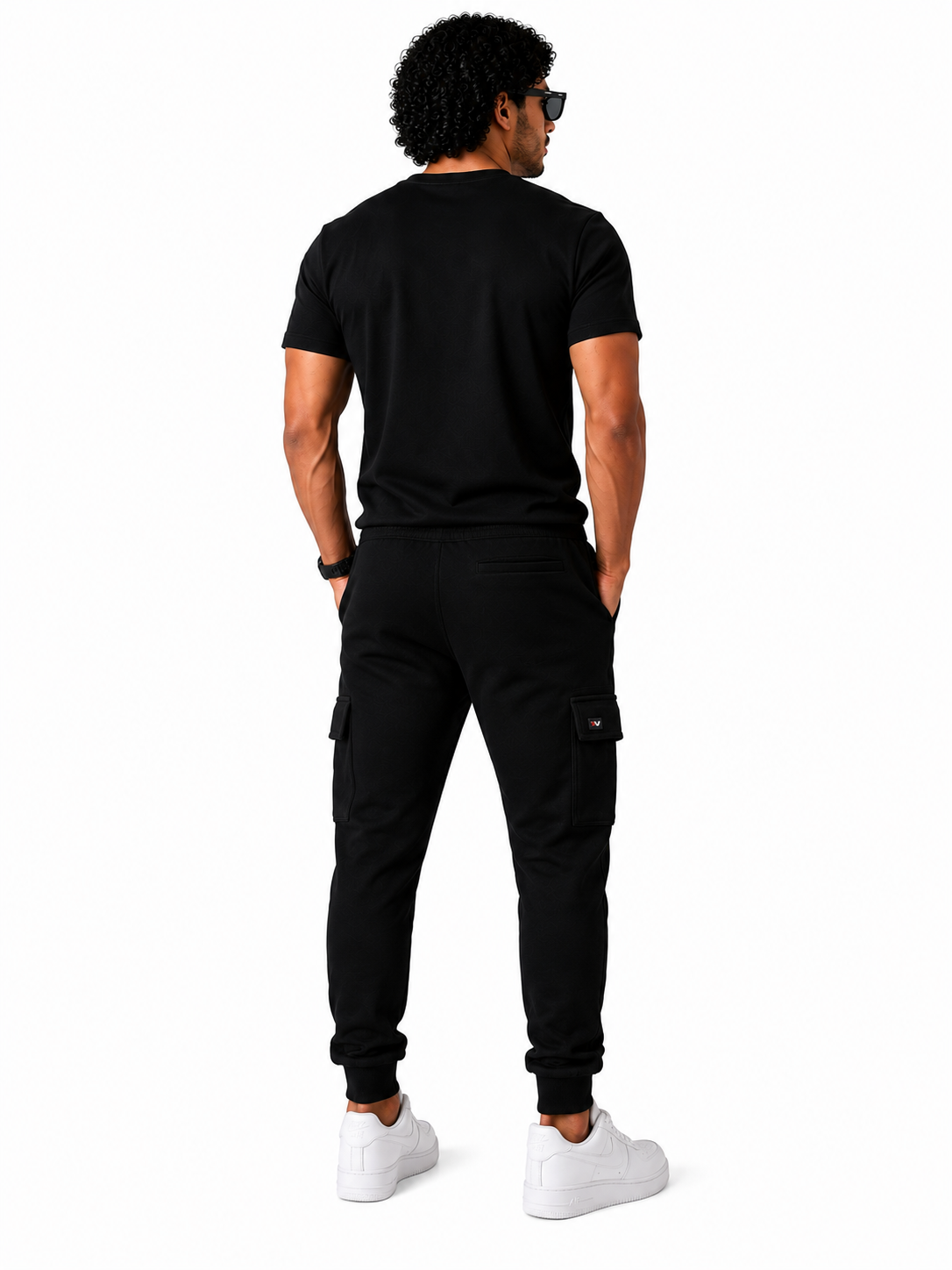 3V Black Pant