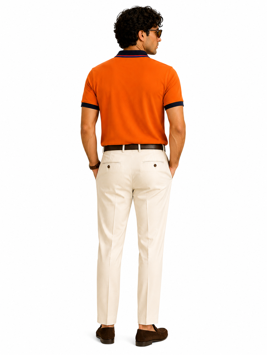 Orange Polo T-Shirt