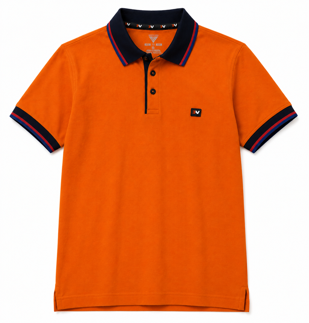 Orange Polo T-Shirt